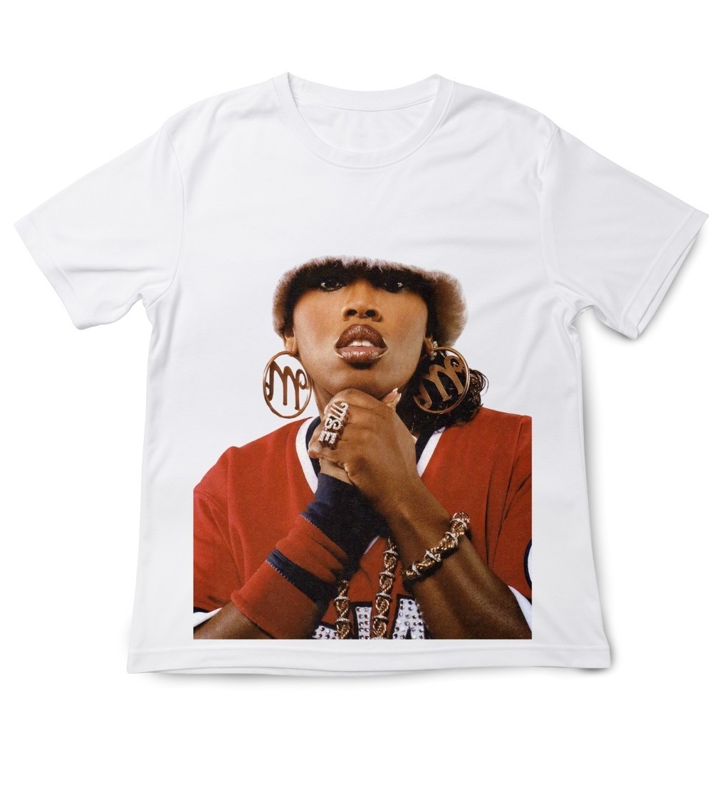 Missy Elliott Tee White